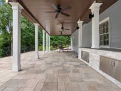 Trex deck and porch - underdeck area - Cumming, Sugar Hill