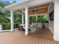 Trex deck and porch - Cumming, Sugar Hill
