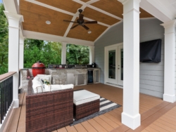 Trex deck and porch - Cumming, Sugar Hill