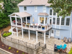 Trex deck and porch - Cumming, Sugar Hill