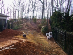 BEFORE - Landscaping before