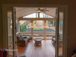 Roswell GA screen porch screen porch