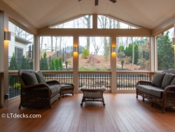 Roswell GA screen porch screen porch