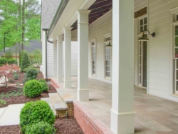 White columns on front porch white columns