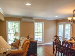 Room addition interior addition interior