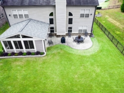 Sun room, seen from outdoors
