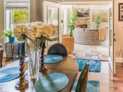 Sun Room interior, new build in Atlanta