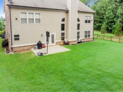 Before Before sun room build in Atlanta, rear view