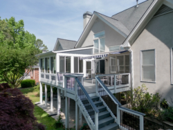 New glassed in screen porch in Duluth, Atlanta